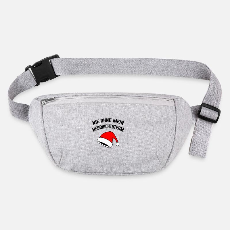Jamais sans mon équipe de Noël Sac banane recyclé Stanley/Stella