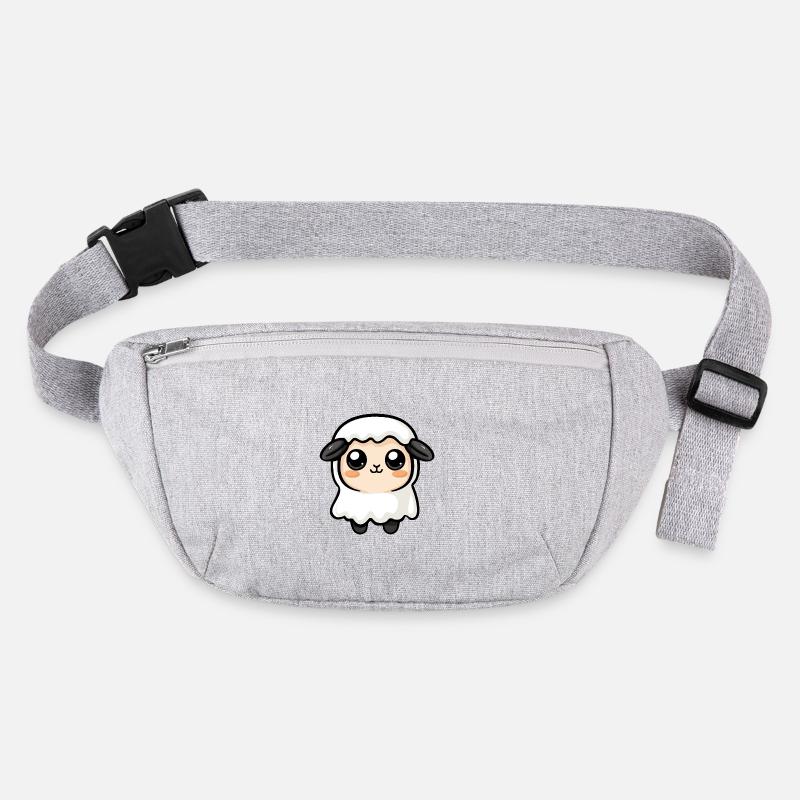 Sheep Halloween Comic Ghost Stanley/Stella recycled Hip Bag 