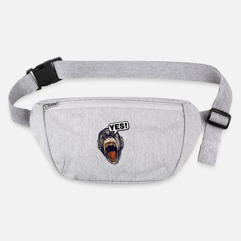 YES! Primat Affe Schimpanse Stanley/Stella recycelte Gürteltasche