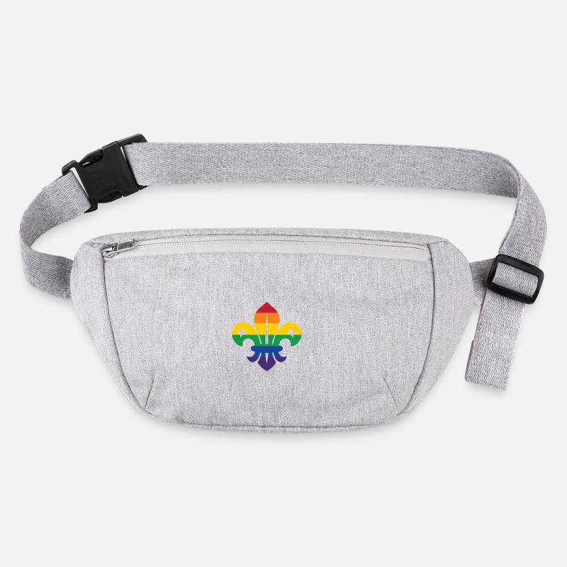 Rainbow lily Stanley/Stella recycled Hip Bag 