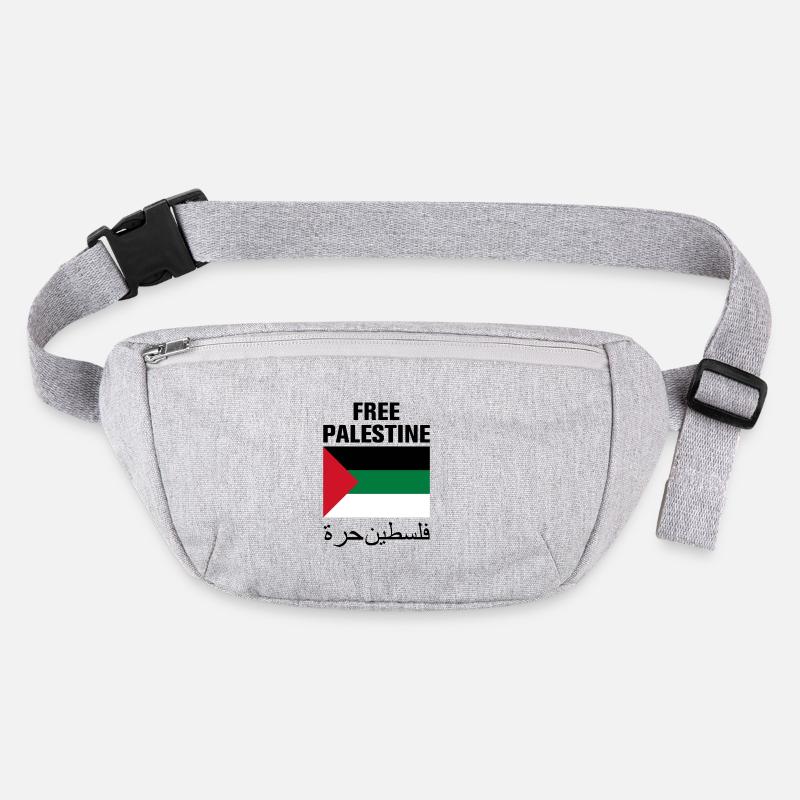 Freies Palästina mit Flagge Stanley/Stella recycelte Gürteltasche