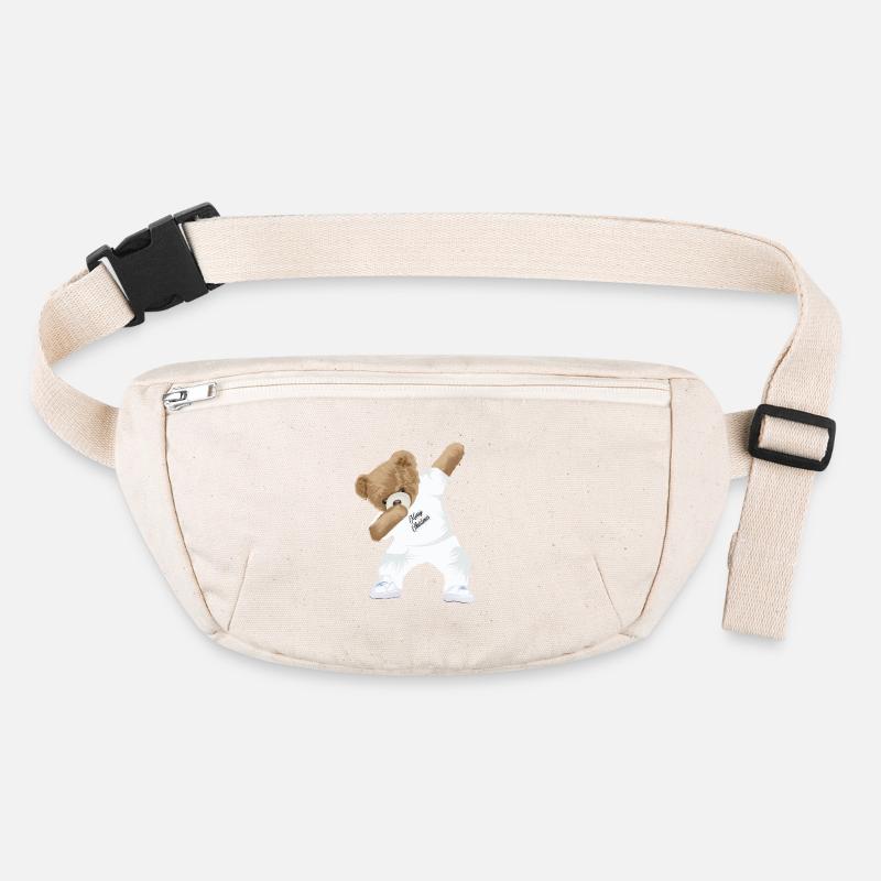 Dabbing Teddy Stanley/Stella recycled Hip Bag 