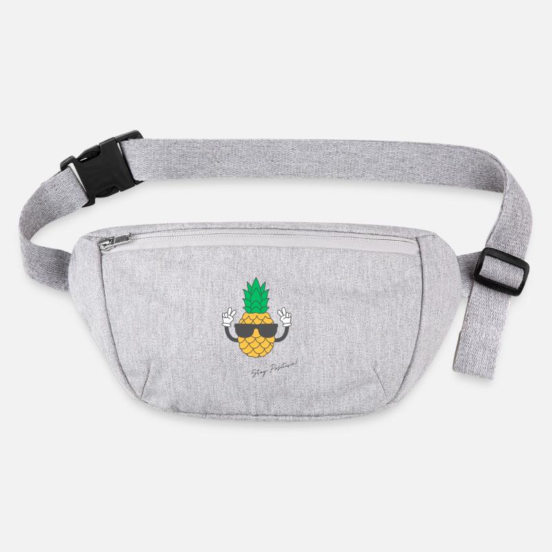 Pineapple "positive Vibes" Stanley/Stella recycelte Gürteltasche