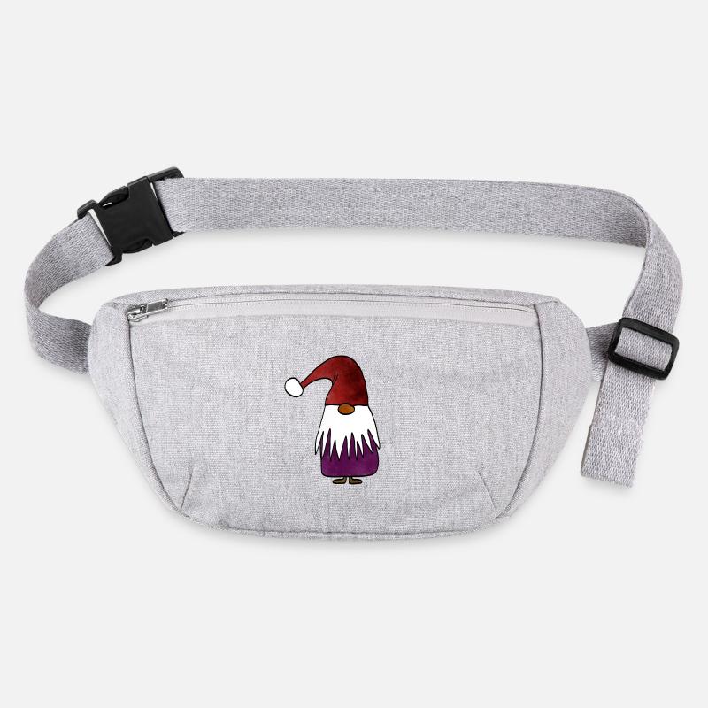 Gnome de Noël créatif avec chapeau aux couleurs déformées Sac banane recyclé Stanley/Stella