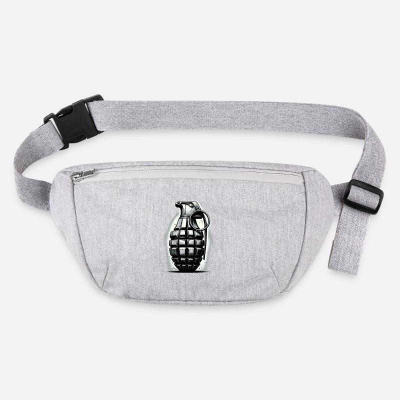 Explosive Charge: Hand Grenade Stanley/Stella recycled Hip Bag 