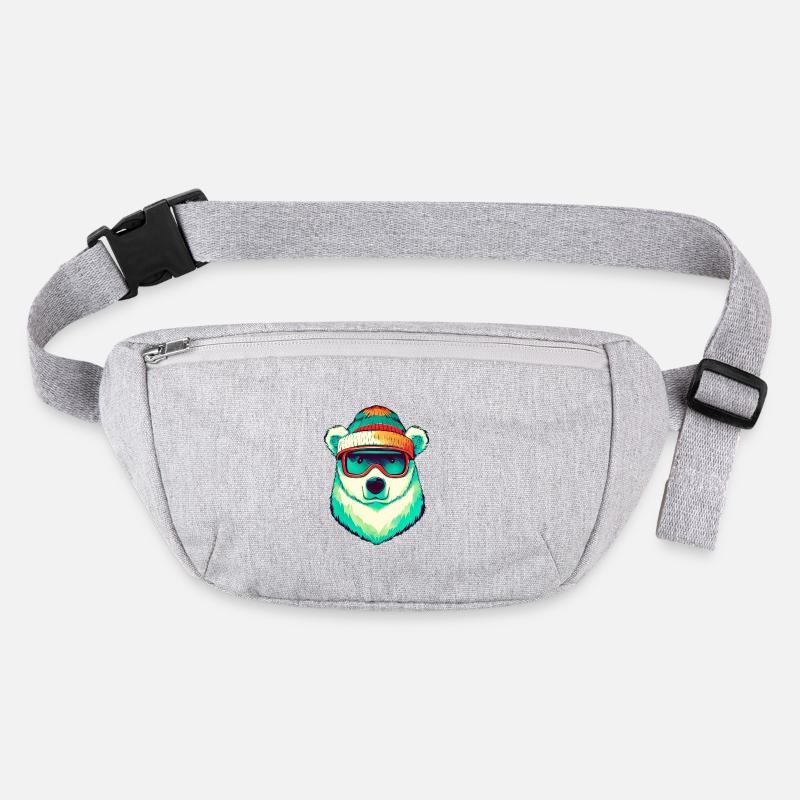 Ours blanc Sac banane recyclé Stanley/Stella