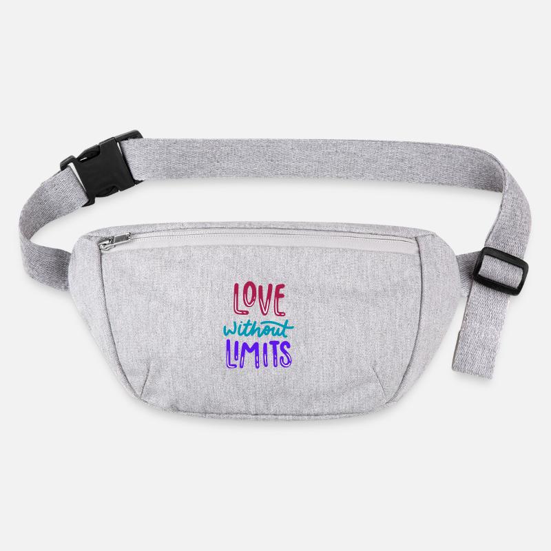 Love Without Limits Always Stanley/Stella recycled Hip Bag 