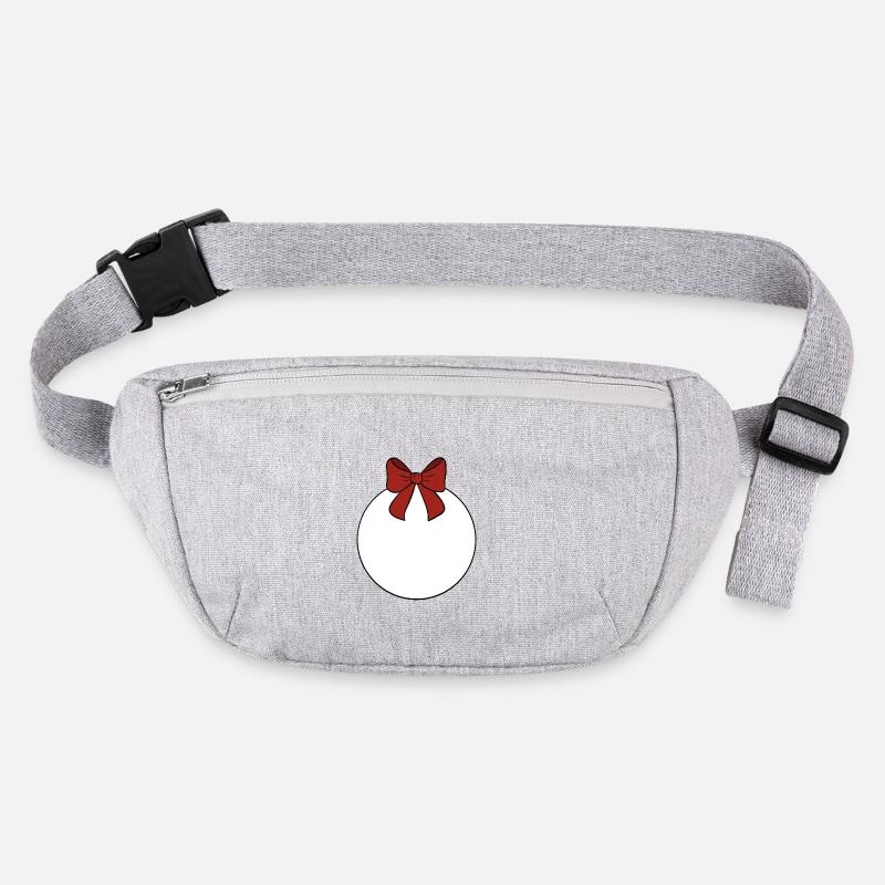 Weihnachtskugel  Stanley/Stella recycelte Gürteltasche