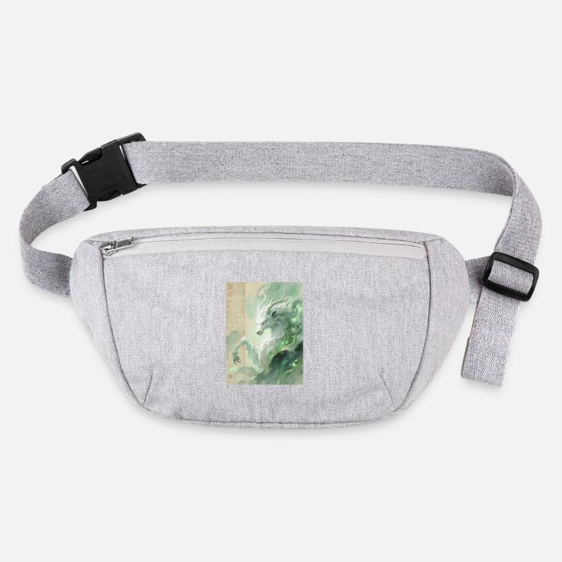 Bai Ze : L’Auspice Divin - Souffle de Sérénité Sac banane recyclé Stanley/Stella