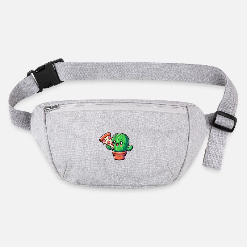 Bande dessinée mignonne Cactus Pizza Sac banane recyclé Stanley/Stella