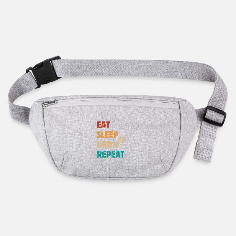 Eat Sleep Grow Repeat - Cannabis Spruch Stanley/Stella recycelte Gürteltasche