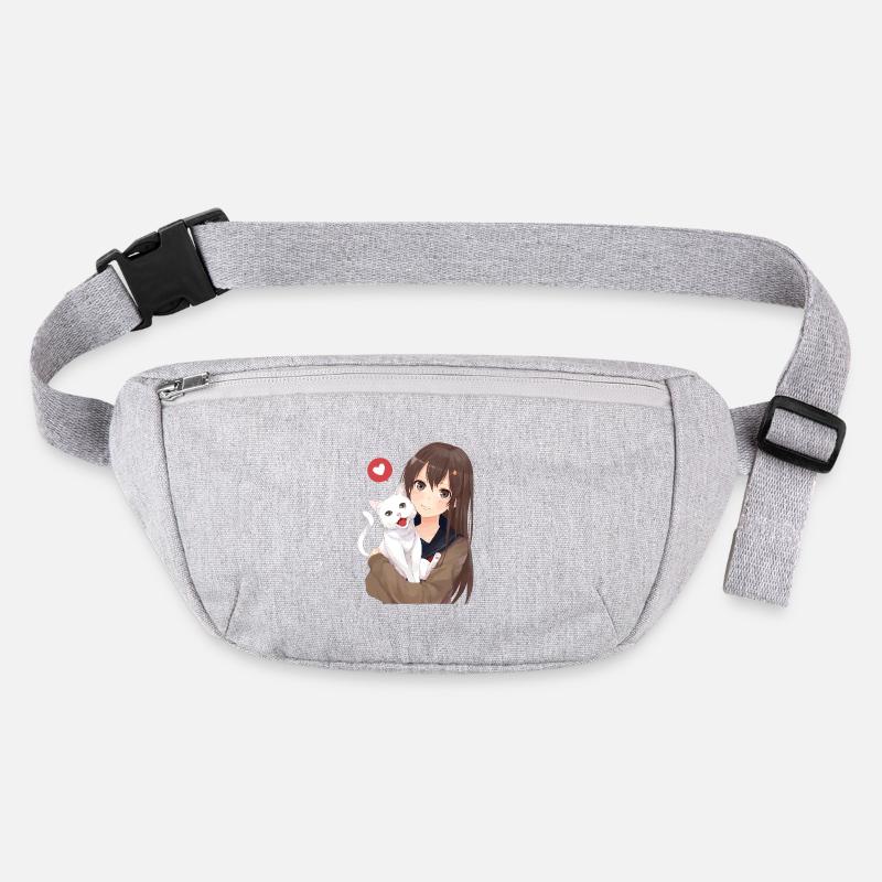 fille avec chat Sac banane recyclé Stanley/Stella