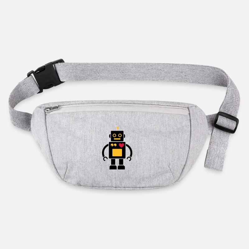 Robot #2_3c Stanley/Stella recycled Hip Bag 