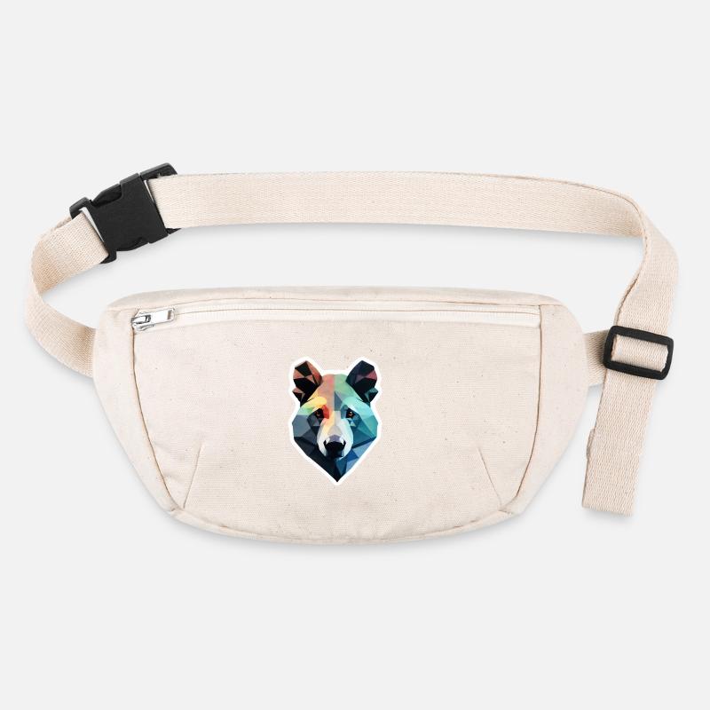 Bär Polygon Geometrie Stanley/Stella recycelte Gürteltasche