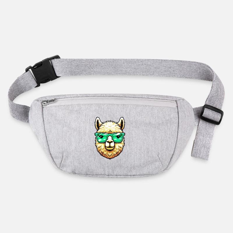 Alpaga avec lunettes de soleil Sac banane recyclé Stanley/Stella
