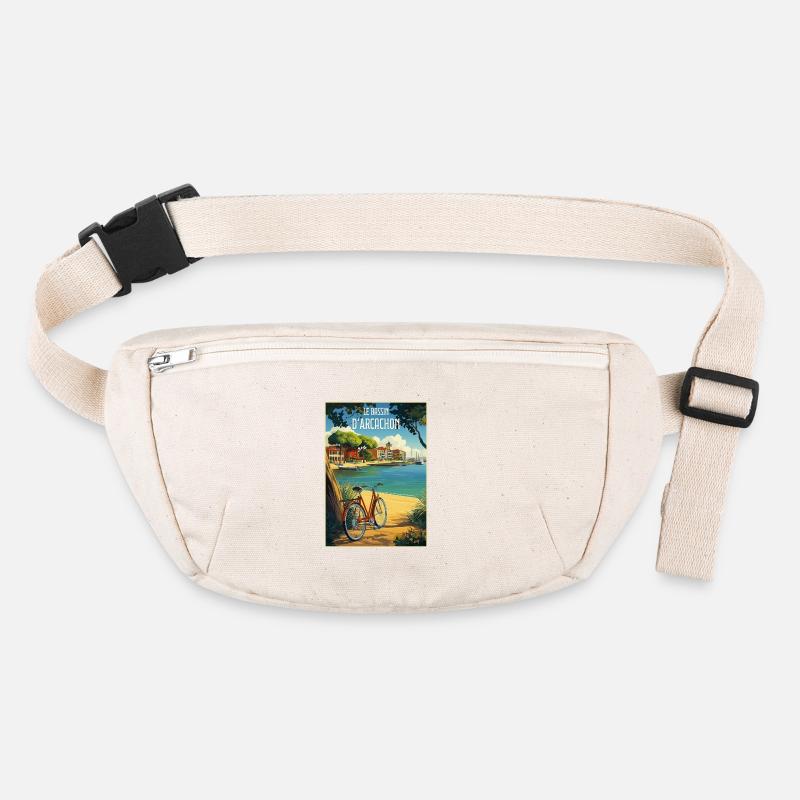 Reflexion der Bucht von Arcachon im Sommer Stanley/Stella recycelte Gürteltasche