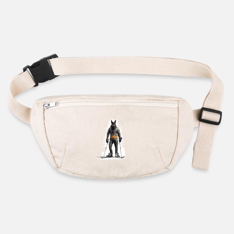 Doberman chien ski ski Sac banane recyclé Stanley/Stella