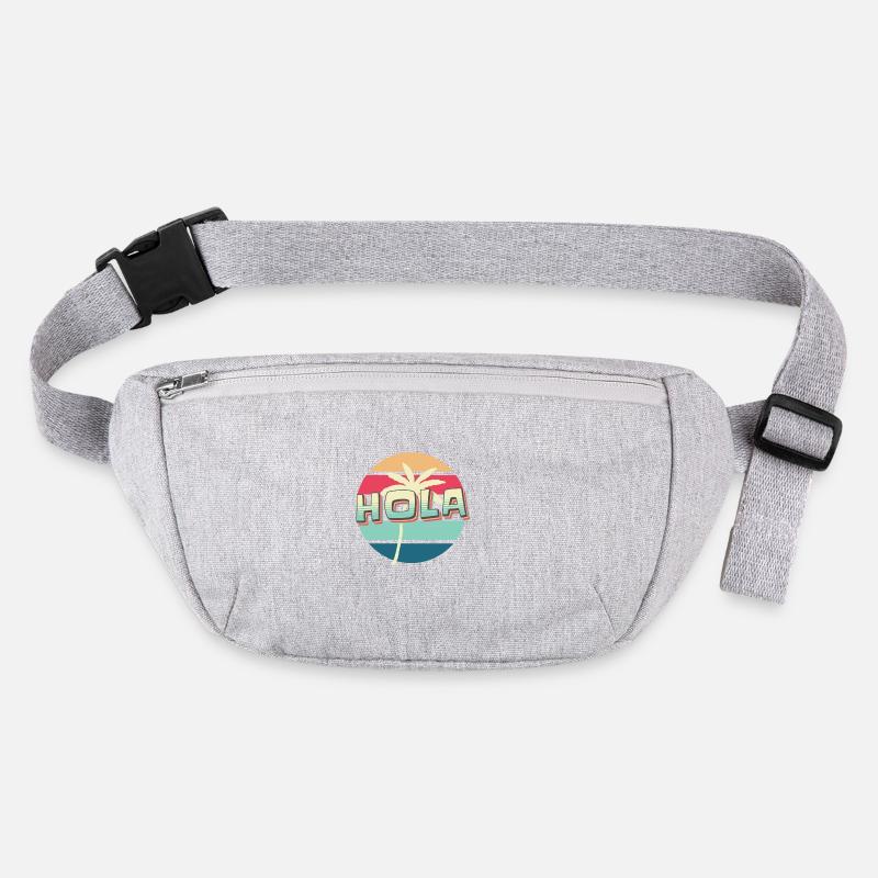 Hola - Palm Tree Vibes Only Stanley/Stella recycled Hip Bag 