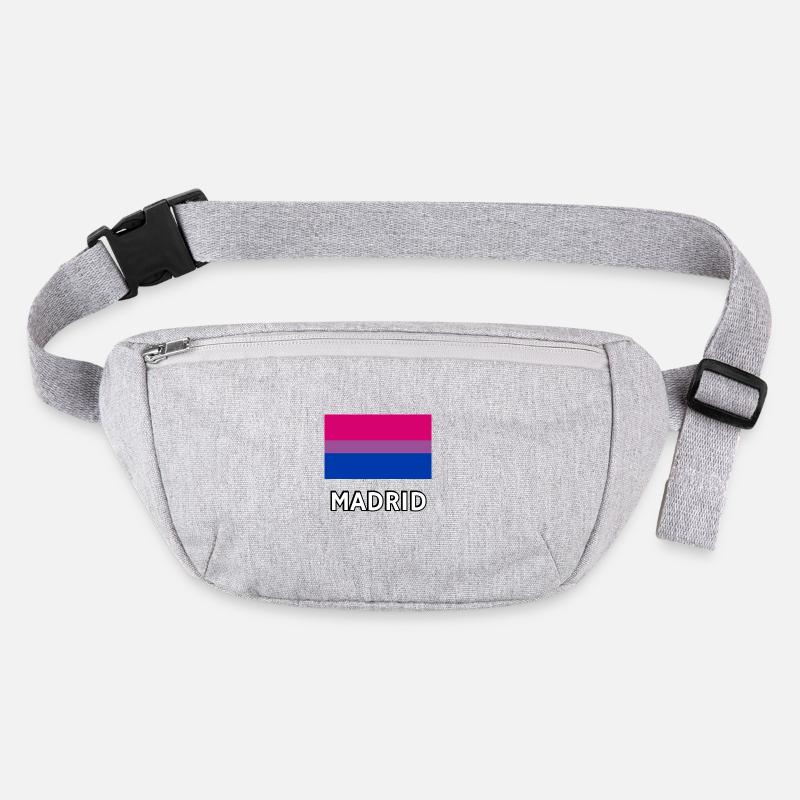 Bi Pride Flag Madrid Stanley/Stella recycled Hip Bag 