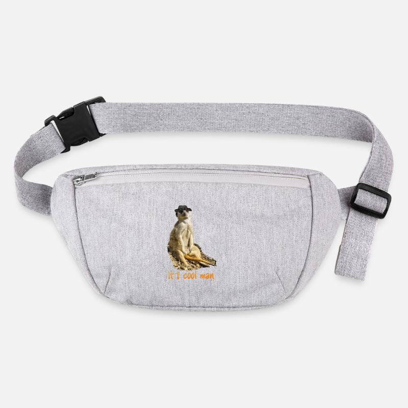 It´s cool man Stanley/Stella recycelte Gürteltasche