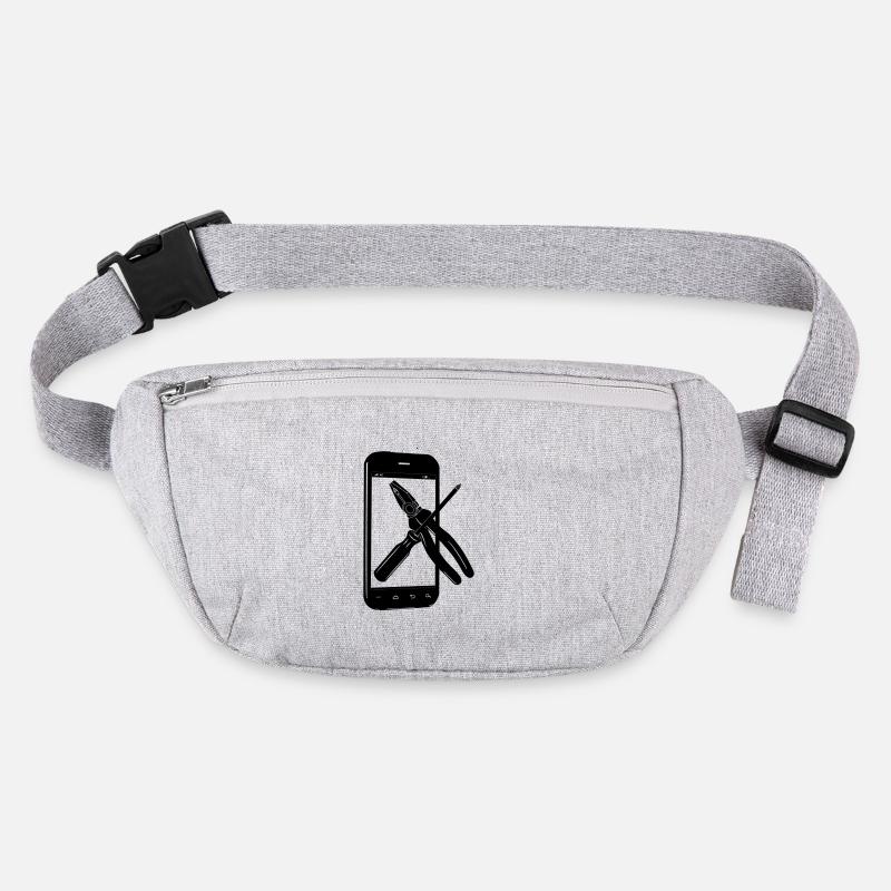 Smartphone avec outils Sac banane recyclé Stanley/Stella