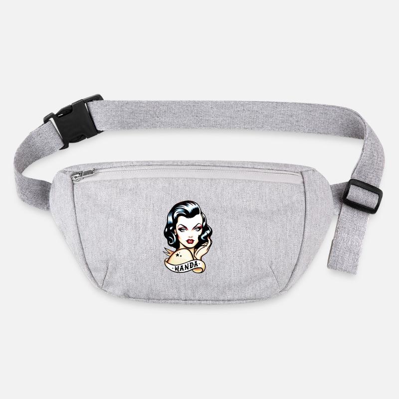 Retro Tattoo Inspired Wanda Design Stanley/Stella recycled Hip Bag 