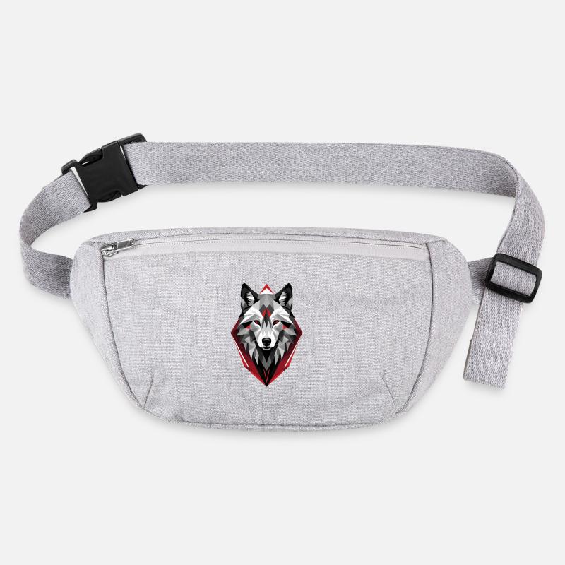 Geometric Wolf Stanley/Stella recycled Hip Bag 