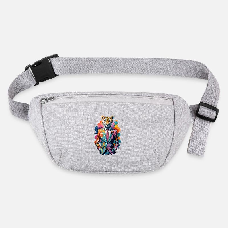 Guépard en costume Sac banane recyclé Stanley/Stella