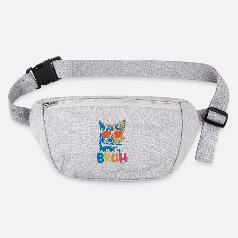 Bruh Cat Stanley/Stella recycled Hip Bag 