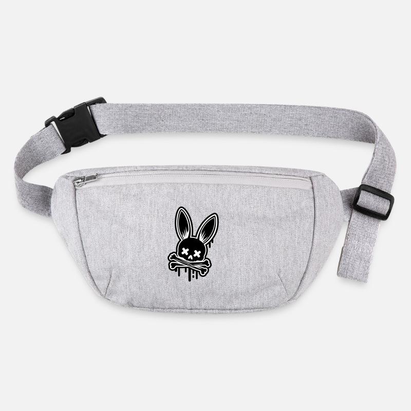 Bunny Skull Easter Skull Stanley/Stella recycled Hip Bag 