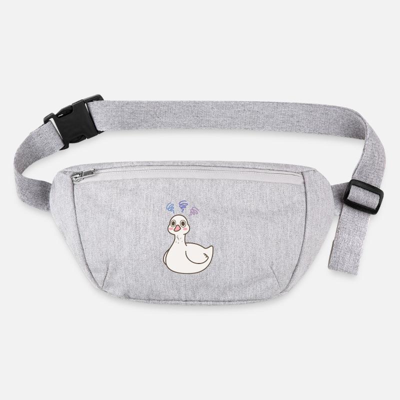 Croaking spiral duck Stanley/Stella recycled Hip Bag 