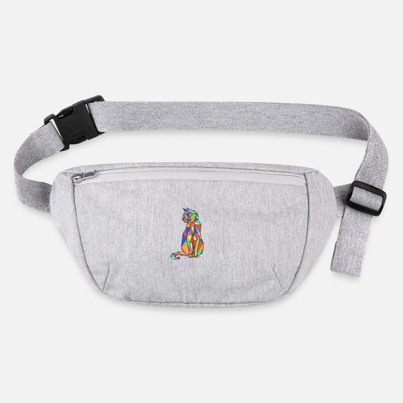 ORIGAMI CAT MULTICOLORE Stanley/Stella recycelte Gürteltasche