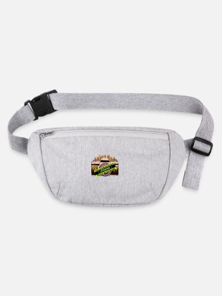 The camera as critical infrastructure - Stanley/Stella recycled Hip Bag  - heather grey - Front