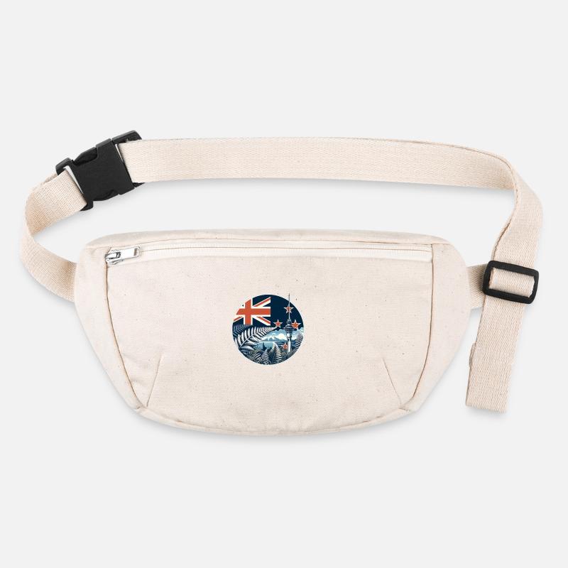 Neuseeland Aotearoa Kiwi 19 Stanley/Stella recycelte Gürteltasche