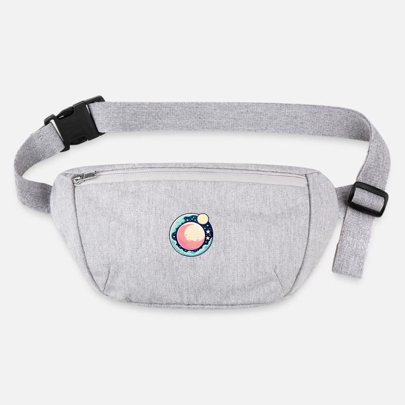 Moon Landscape Illustration Stanley/Stella recycled Hip Bag 