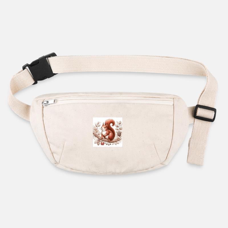 Squirrel Stanley/Stella recycled Hip Bag 
