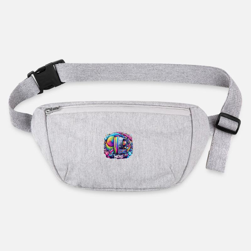 Nerd-Stolz Rainbow Stanley/Stella recycelte Gürteltasche