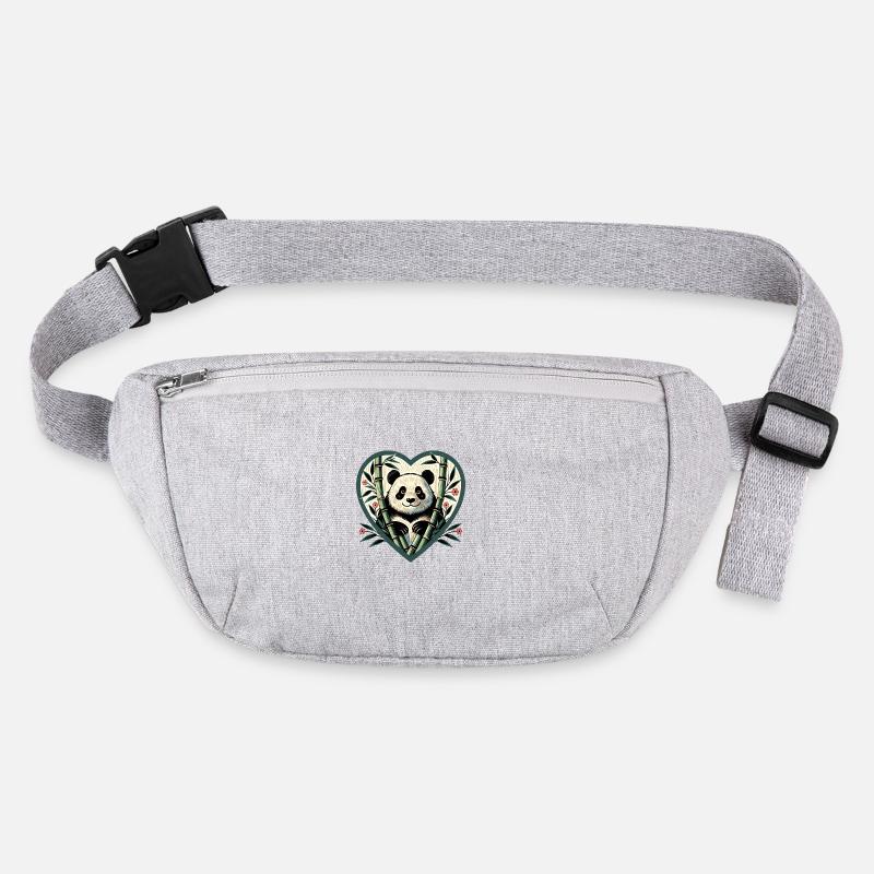 Panda Bear Bamboo Stanley/Stella recycled Hip Bag 