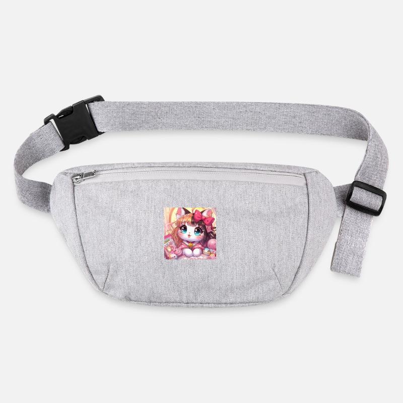 chaton adorable Sac banane recyclé Stanley/Stella
