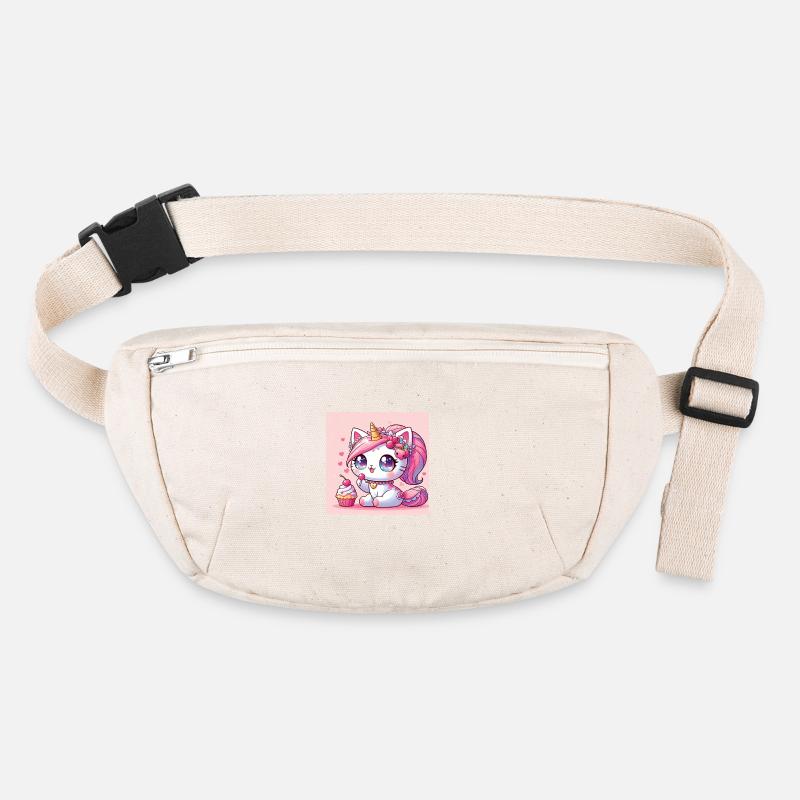 chat licorne Sac banane recyclé Stanley/Stella