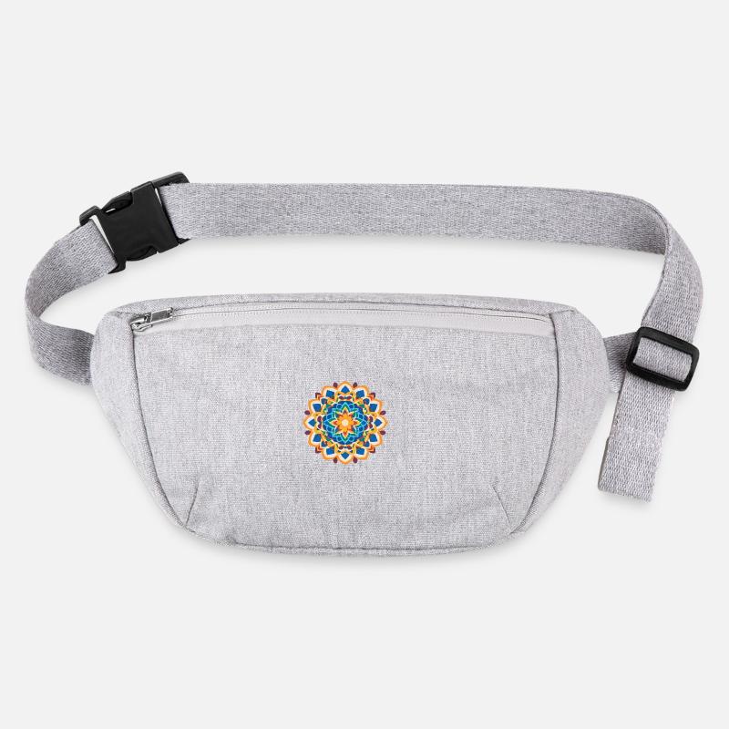 Mandala Pattern Colors Symmetrical3 Stanley/Stella recycled Hip Bag 