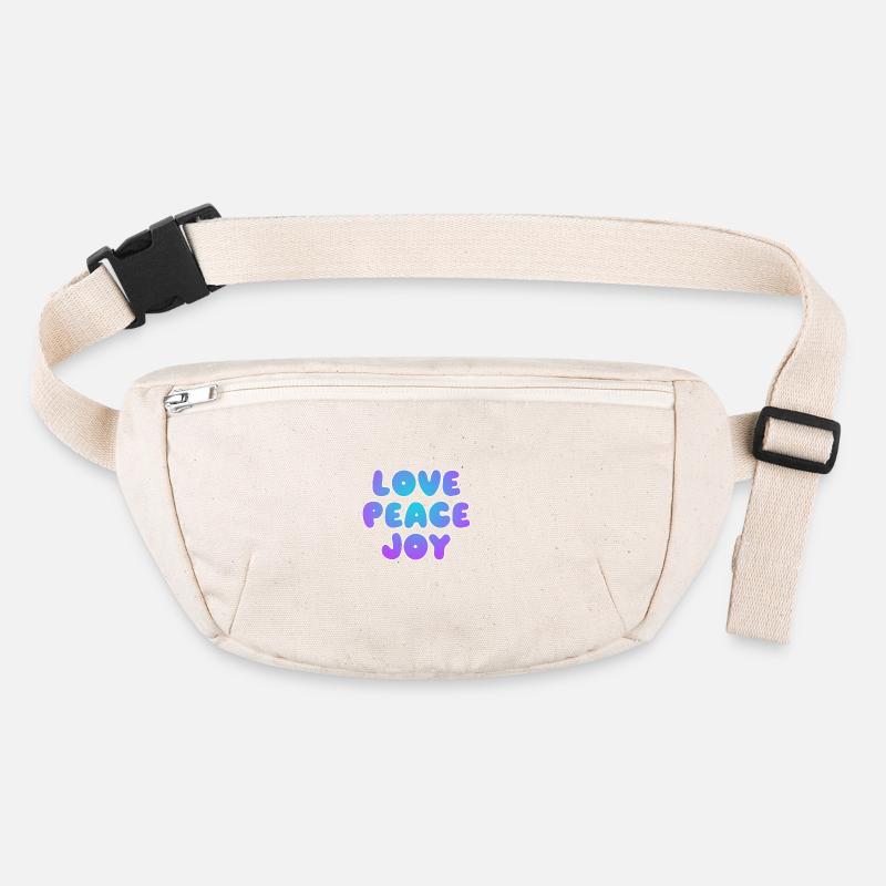 Love Peace Joy Stanley/Stella recycled Hip Bag 