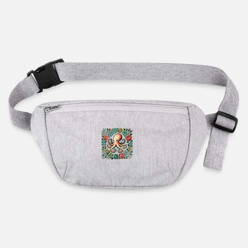 Krake Stanley/Stella recycelte Gürteltasche