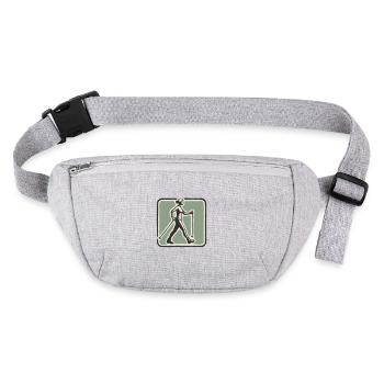 Nordic Walking - Stanley/Stella recycled Hip Bag  - heather grey - Front