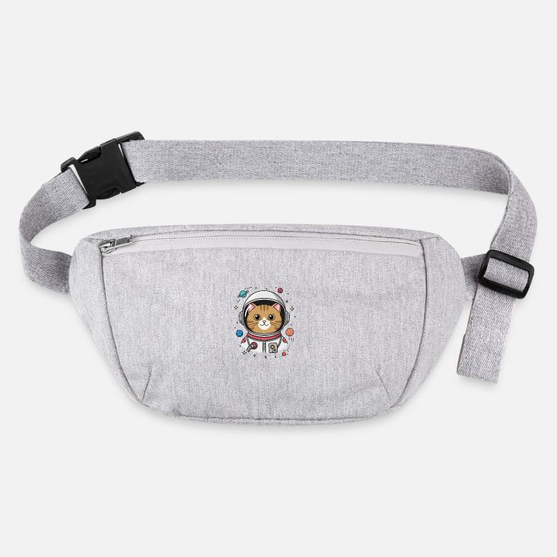 Astronaut Cat Stanley/Stella recycled Hip Bag 