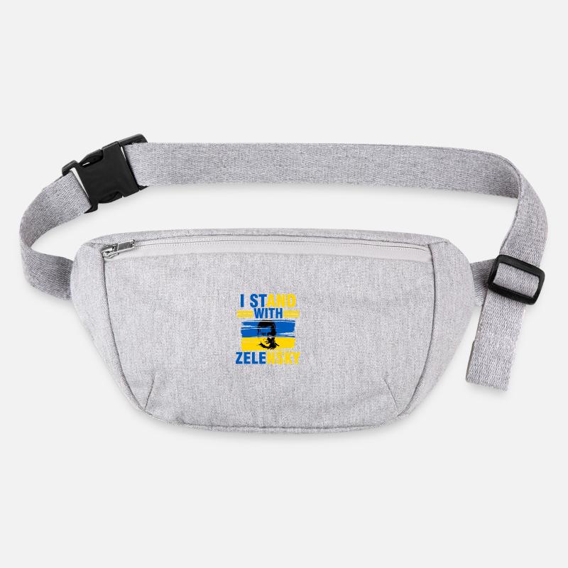 I support zelenzky against  - Ukraine Stanley/Stella recycled Hip Bag 