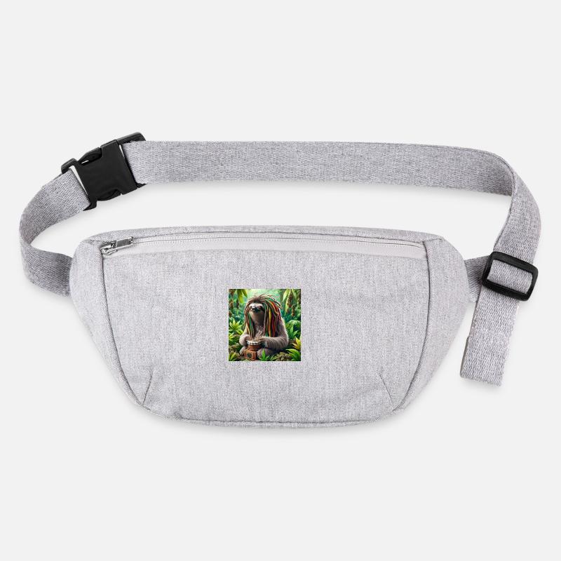 Rastaman Wanderer Sloth Stanley/Stella recycled Hip Bag 