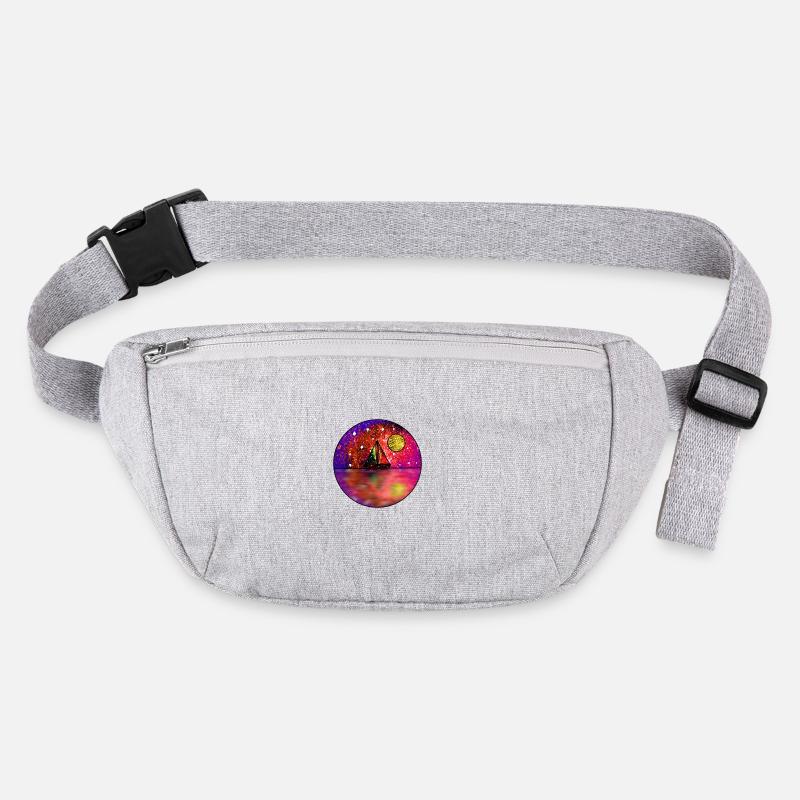 Cosmic Sailing Scene Stanley/Stella recycled Hip Bag 