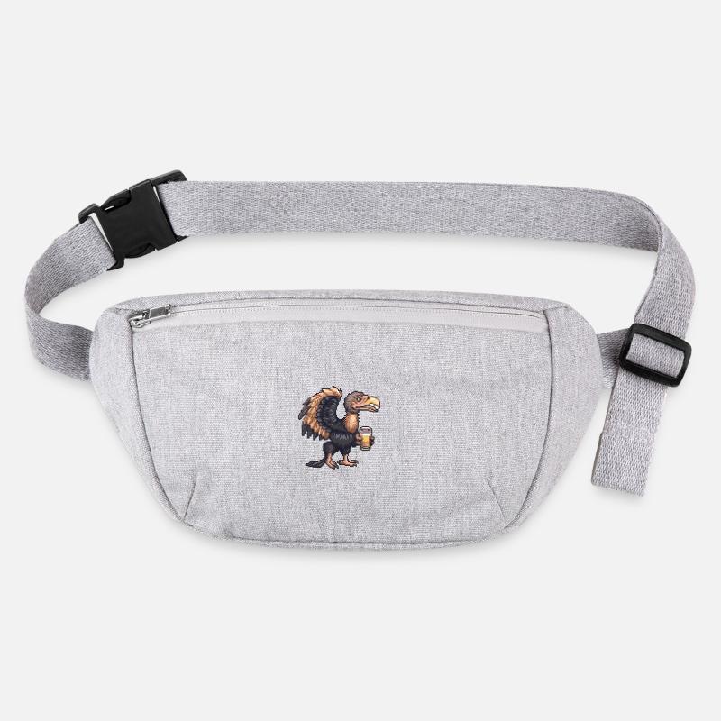 Harpy Bird Pixel Beer Stanley/Stella recycled Hip Bag 