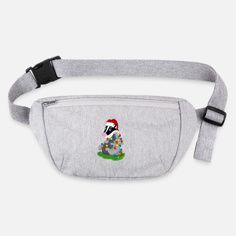 Weihnachtsdachs Stanley/Stella recycelte Gürteltasche
